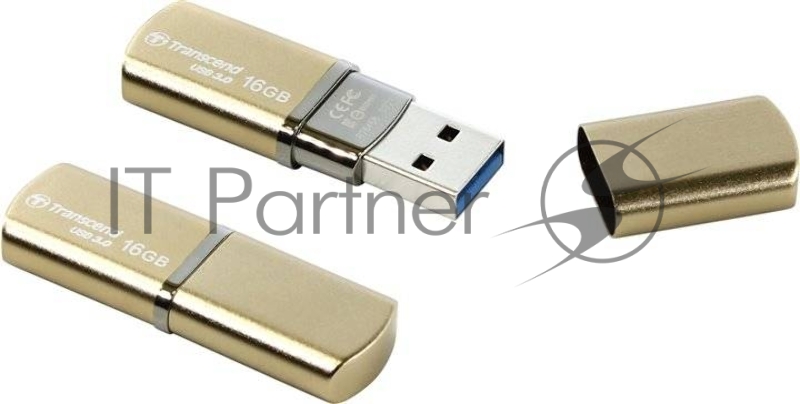 Флеш Диск Transcend 16Gb Jetflash 820G TS16GJF820G USB3.0 золотистый
