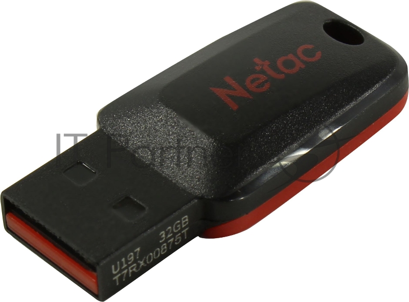 Флеш Диск Netac U197 32Gb <NT03U197N-032G-20BK>, USB2.0