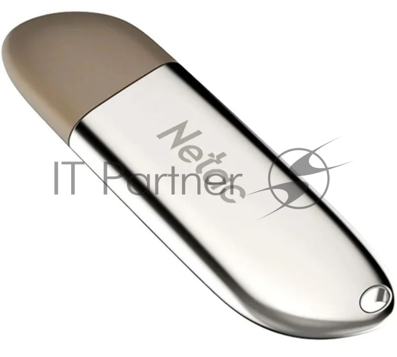 Флеш Диск Netac U352 128Gb <NT03U352N-128G-20PN>, USB2.0, с колпачком, металлическая