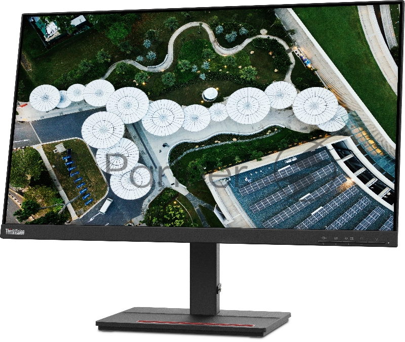 МОНИТОР 23.8 Lenovo ThinkVision S24e-20 Black (VA, 1920x1080, 4 ms, 178°/178°, 250 cd/m, 3M:1, VGA+HDMI) (62AEKAT2EU)