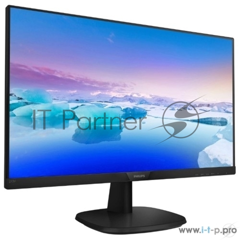 Монитор Philips 27 273V7QDAB (00/01) черный IPS LED 5ms 16:9 DVI HDMI матовая 10000000:1 250cd 178гр/178гр 1920x1080 D-Sub FHD 5.1кг