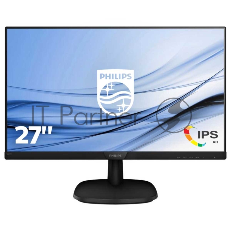 Монитор Philips 27 273V7QDAB (00/01) черный IPS LED 5ms 16:9 DVI HDMI матовая 10000000:1 250cd 178гр/178гр 1920x1080 D-Sub FHD 5.1кг