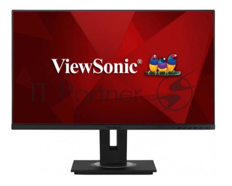 Монитор 27 ViewSonic VG2755 Black AH-IPS,1920x1080, 5ms, 250 cd/m2, 1000:1,D-Sub,HDMI, DP, USB, 2Wx2, HAS, Pivot, vesa