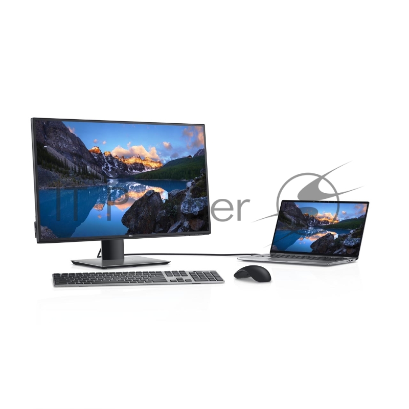 Монитор 27 DELL U2720Q, IPS, 3840x2160, 5ms, 350cd/m2, 1300:1, 178/178, HAS,Tilt, Swivel, HDMI, DP, 2xUSB-C,3xUSB 3.0, Black, 3 Y