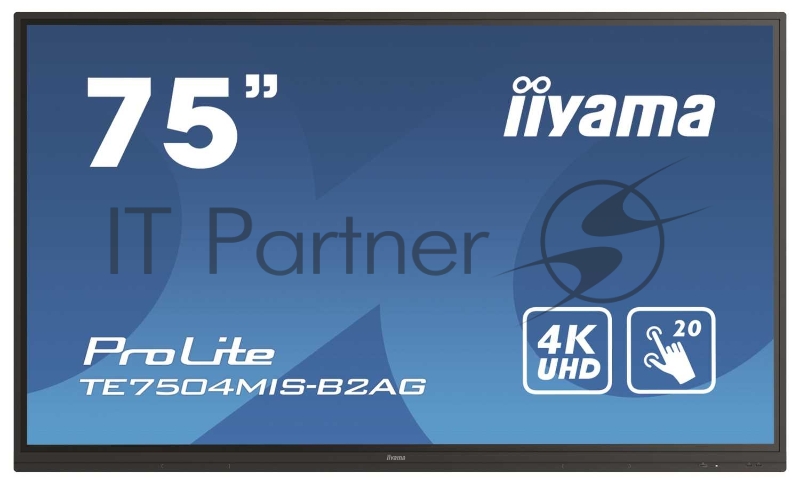 Широкоформатный дисплей (LFD) Iiyama 75 16:9 3840x2160 (4K UHD) IPS