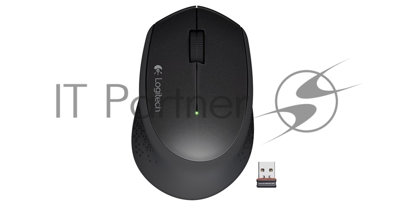 Мышь (910-004287) Logitech Wireless Mouse M280 Black EWR
