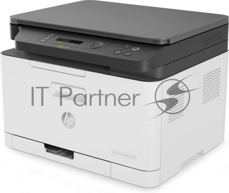 МФУ лазерный HP Color 178nw (4ZB96A), принтер/сканер/копир, A4 WiFi белый/серый