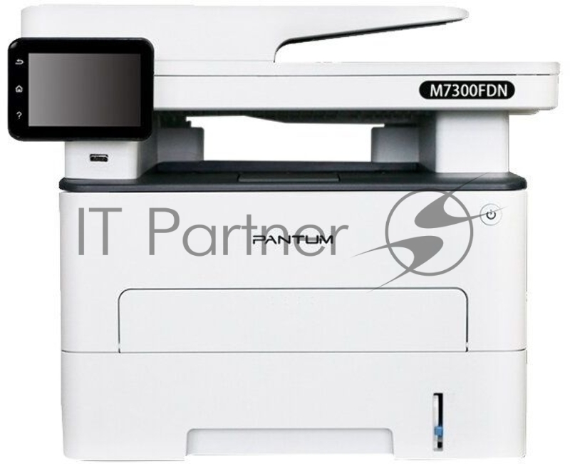 МФУ лазерный Pantum M7300FDN (A4, принтер/сканер/копир/факс, 1200dpi, 33ppm, 512Mb, ADF50, Duplex, Lan, USB) (M7300FDN)