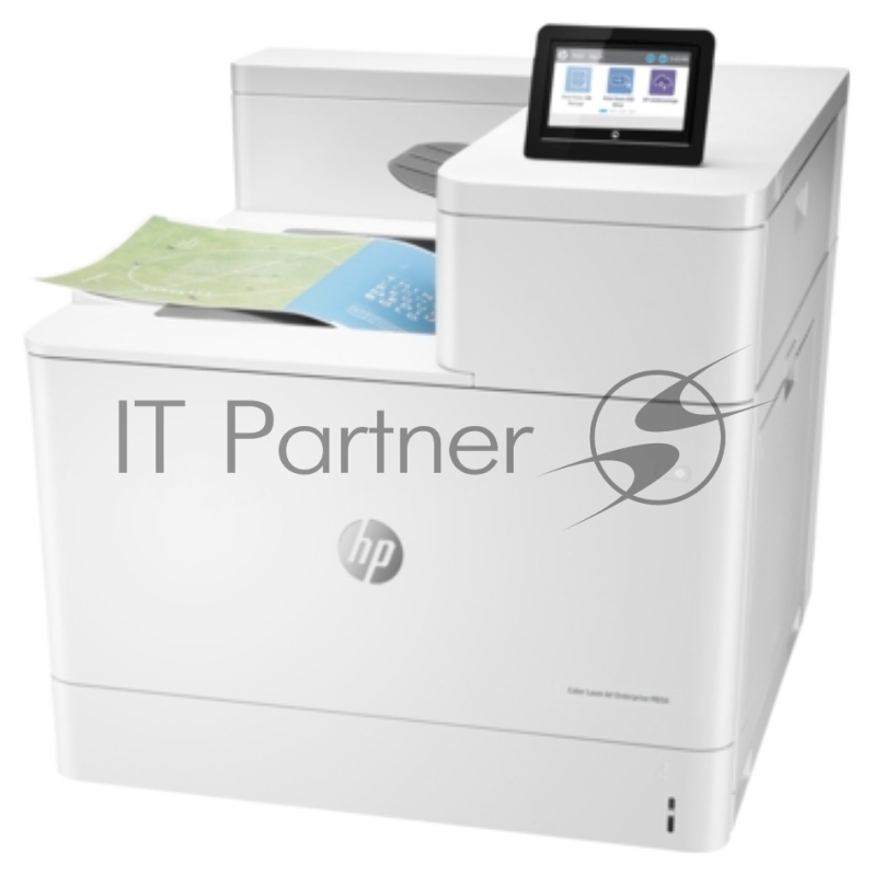 Принтер HP Color LaserJet Enterprise M856dn (A3, 1200dpi,ImageREt4800, 56(56) ppm, 1,5 GB, 16GB EMMC, Duplex, 2trays 550+100, 1y warr, cart. B 16K & CMY 13K pages in box, repl. A2W77A)