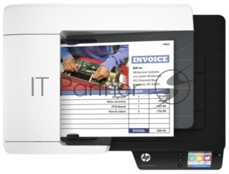 Сканер HP ScanJet Pro 4500 fn1, планшетный, A4, CIS, 1200dpi, 24bit, ADF 50 sheets, Duplex, 30 ppm/60 ipm, USB 3.0, GigEth.,1y warr, Network Scanner (замена SJ N6350 L2703A)