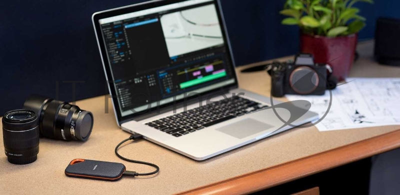 Внешний SSD жесткий диск USB3.1 2TB EXT. SDSSDE81-2T00-G25 SANDISK