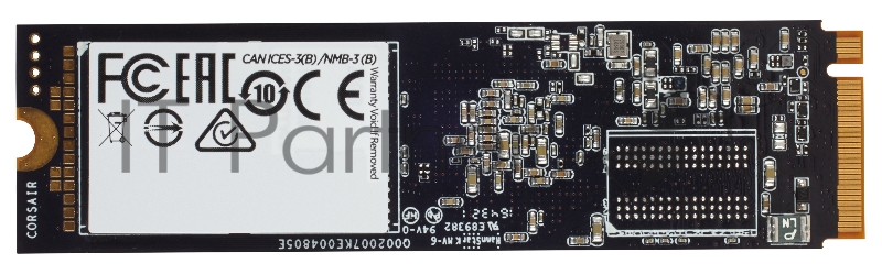 Накопитель M.2 2280 1920GB Corsair MP510 Client SSD CSSD-F1920GBMP510 PCIe Gen3x4 with NVMe, 3480/2700, IOPS 485/530K, MTBF 1.8M, 3D TLC, 3120TBW, NVMe 1.3, RTL