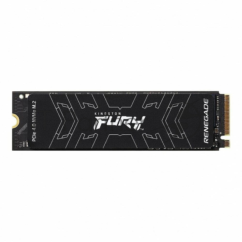 Накопитель SSD M.2 Kingston 2000Gb Fury Renegade <SFYRD/2000G> (PCI-E 4.0 x4, up to 7300/7000Mbs, 1000000 IOPS, 3D TLC, NVMe, 2000TBW, Phison E18, 22х80mm, LP graphen heatsink)