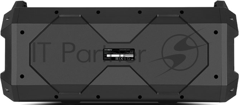 Мобильные колонки чёрные Sven PS-500 (2x18W, mini Jack, USB, Bluetooth, FM, micro SD, LED-дисплей, ПДУ, 2 x 2000 мA, LED подсветка)