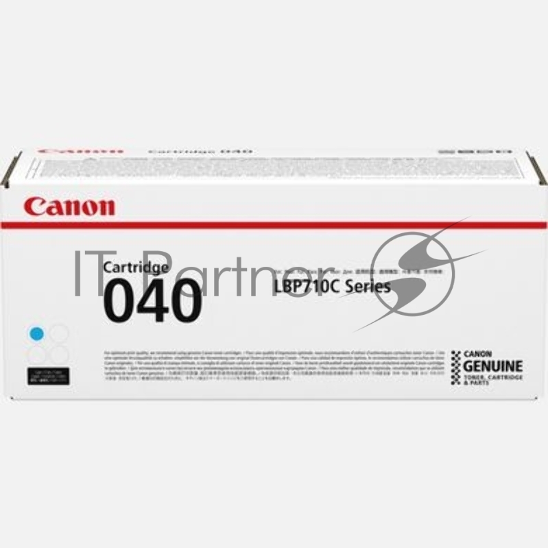 Тонер-картридж Canon Cartridge 040C (0458C001) голубой, 5400 стр., для LBP710Cx/712Cx