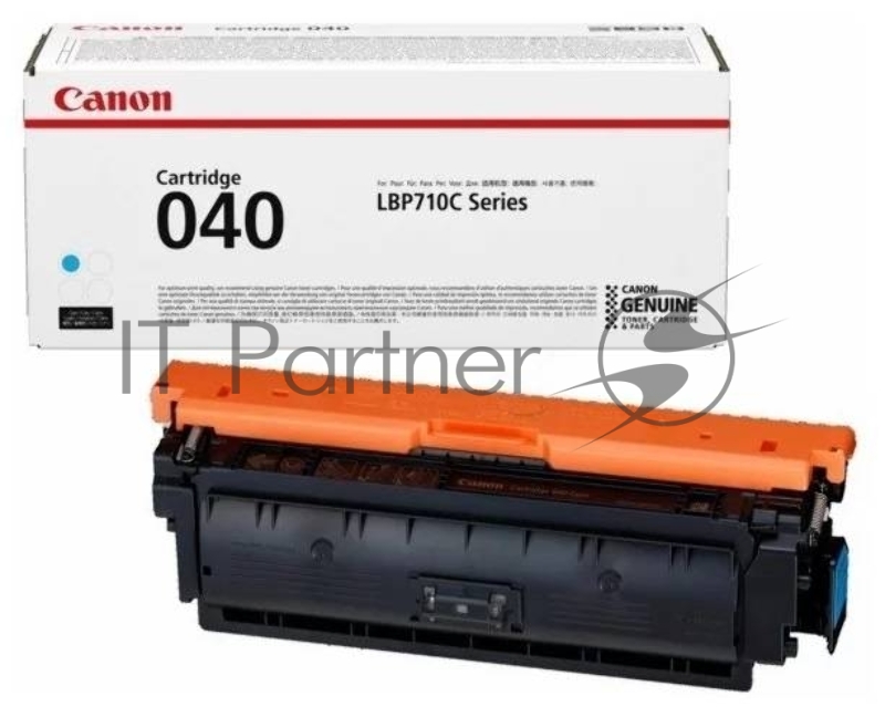Тонер-картридж Canon Cartridge 040C (0458C001) голубой, 5400 стр., для LBP710Cx/712Cx