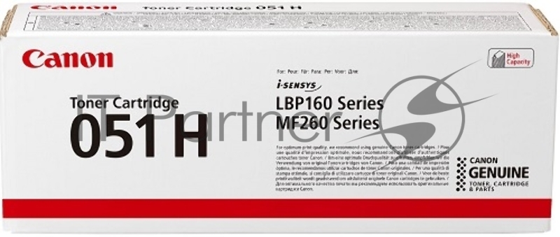 Тонер-картридж CANON 051H BK 4100 стр