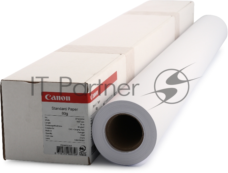 Бумага стандартная CANON Std. Paper 80gsm 1067mmx50m