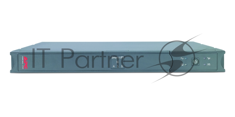 Источник бесперебойного питания APC Smart-UPS SC SC450RMI1U 280Вт 450ВА черный