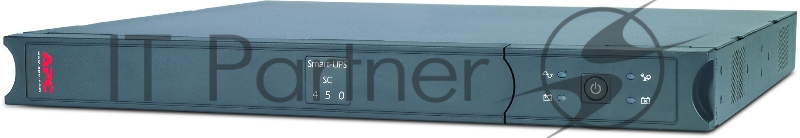 Источник бесперебойного питания APC Smart-UPS SC SC450RMI1U 280Вт 450ВА черный