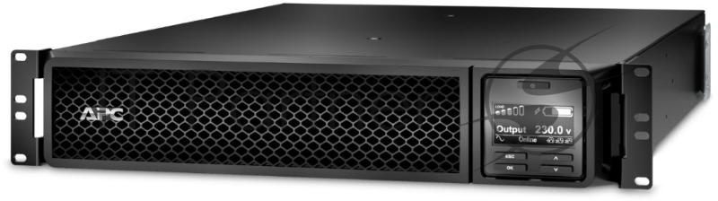Источник бесперебойного питания APC Smart-UPS SRT, 1000VA/1000W, On-Line, Extended-run, Black, Rack 2U (Tower convertible), Black, Pre-Inst. Web/SNMP