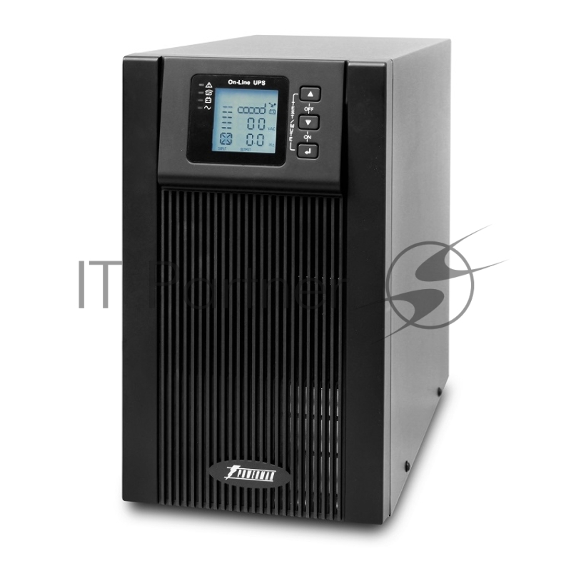 Источник бесперебойного питания Powerman Online 3000VA/2400W, 220V, Tower, Out: 3xShuko, Black*Online3000