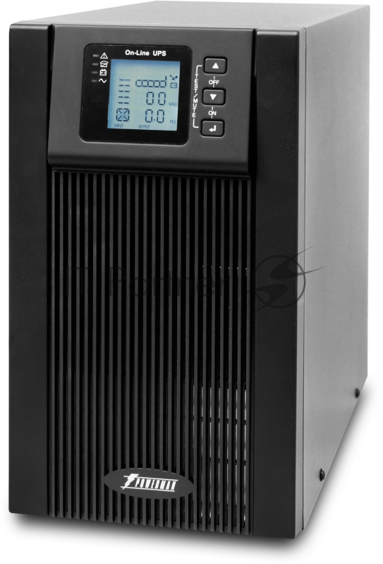Источник бесперебойного питания Powerman Online 3000VA/2400W, 220V, Tower, Out: 3xShuko, Black*Online3000