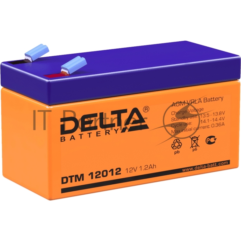 Батарея Delta DTM 12012 (12V 1.2Ah)