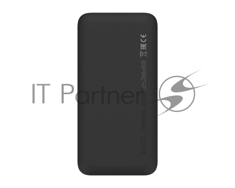 Внешний аккумулятор Xiaomi Mi Power Bank black (10000mAh, 2xUSB, QC3.0, Li-Pol, быстрая зарядка) (VXN4305GL)