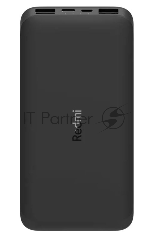 Внешний аккумулятор Xiaomi Mi Power Bank black (10000mAh, 2xUSB, QC3.0, Li-Pol, быстрая зарядка) (VXN4305GL)