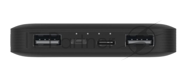 Внешний аккумулятор Xiaomi Mi Power Bank black (10000mAh, 2xUSB, QC3.0, Li-Pol, быстрая зарядка) (VXN4305GL)