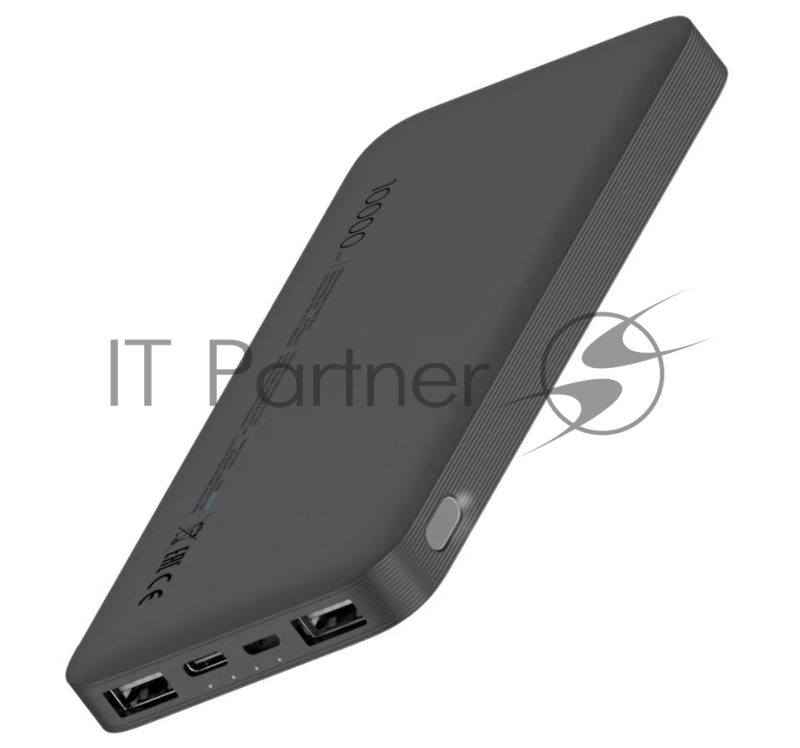 Внешний аккумулятор Xiaomi Mi Power Bank black (10000mAh, 2xUSB, QC3.0, Li-Pol, быстрая зарядка) (VXN4305GL)