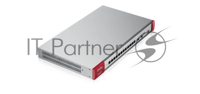 Межсетевой экран ZYXEL ZyWALL USG FLEX 700, Rack, Firewall 12 configurable (LAN / WAN) GE ports, 2xSFP, 2xUSB3.0, AP Controller (8/264), Device HA Pro