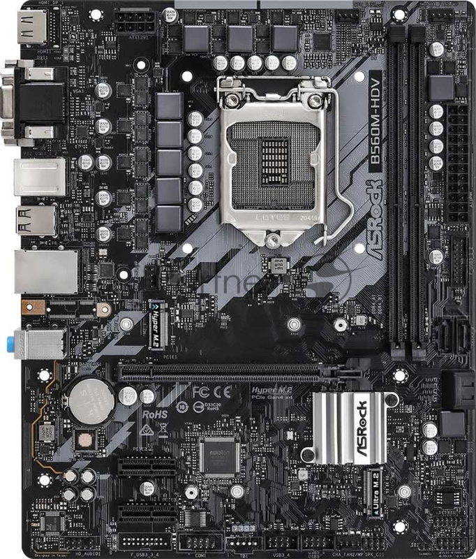 Материнская плата B560 S1200 MATX B560M-HDV ASROCK