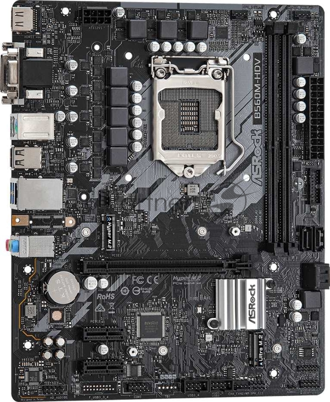 Материнская плата B560 S1200 MATX B560M-HDV ASROCK