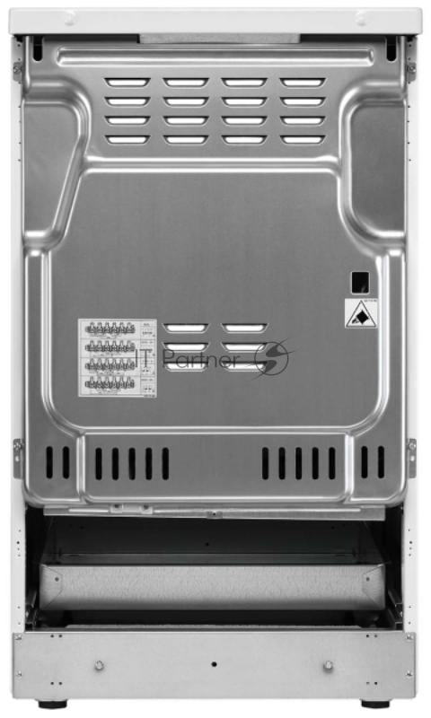 Электрическая плита ELECTROLUX/ Электрическая плита со стеклокерамикой, 50см шириной, белого цвета, мультифункциональная электрическая духовка с паром SteamBake, электрический гриль, механический таймер с отключением духовки, 11 режимов, полезны