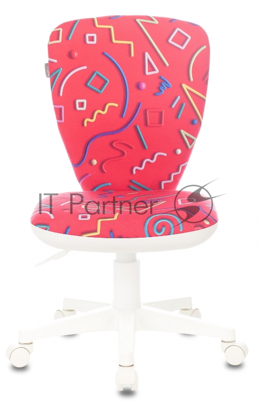 Кресло детское Бюрократ KD-W10 малиновый Sticks 05 крестовина пластик пластик белый