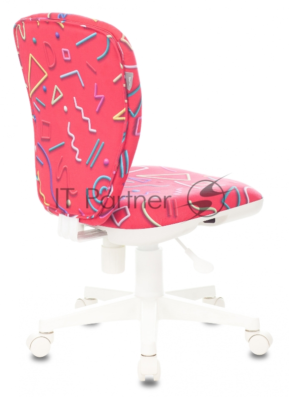 Кресло детское Бюрократ KD-W10 малиновый Sticks 05 крестовина пластик пластик белый