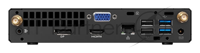 Компьютер IRU Office A320A3TF slim Ath Pro 3125GE (3.4) 4Gb SSD120Gb Vega 3 Free DOS GbitEth WiFi BT 90W черный