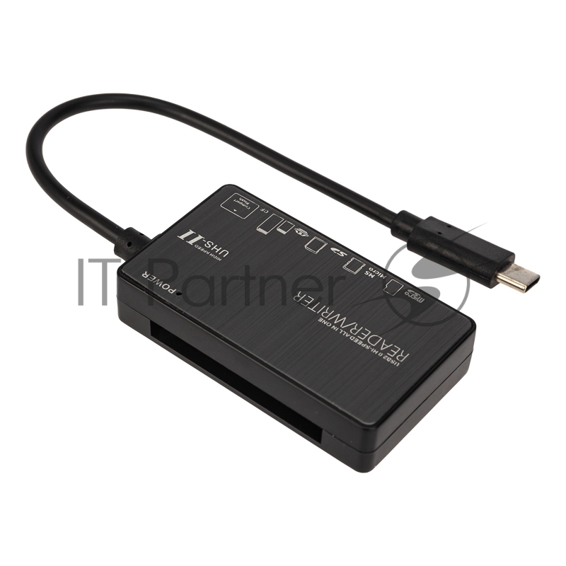 Картридер REXANT Type-C для SDXC/SDHC/SD/MMC