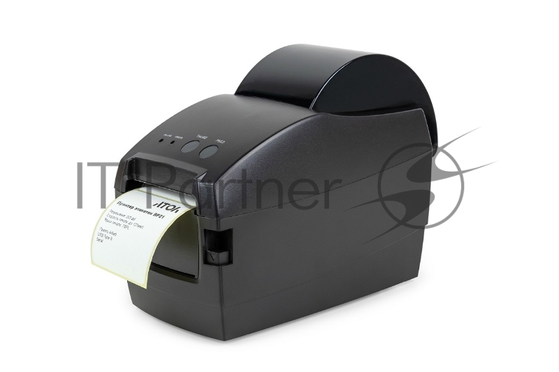 Термопринтер штрих-кода АТОЛ BP21, 203dpi, термопечать, RS-232 и USB, ширина печати 54мм, скорость 127 мм/с (33924)