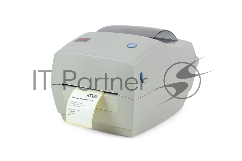 Термопринтер Атол ТТ41 (для печ.накл.) стационарный серый