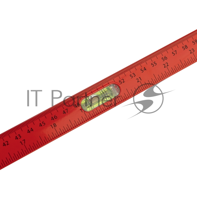 Уровень алюминиевый «Рельс» 1000 мм, 3 глазка (1 поворотный) REXANT