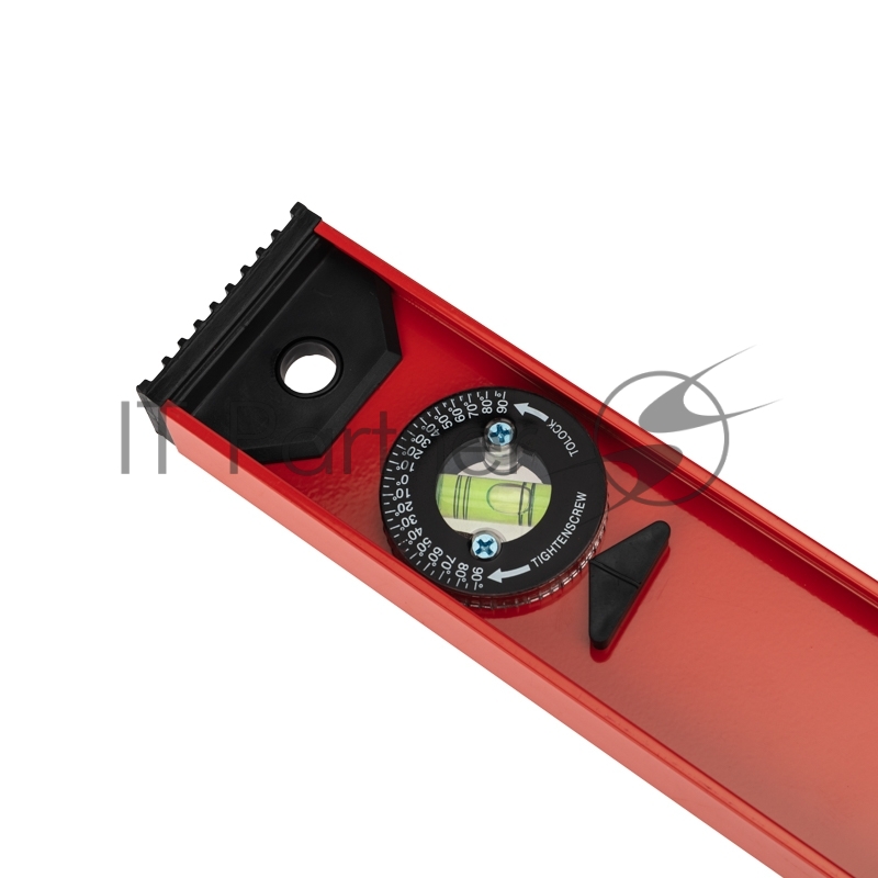 Уровень алюминиевый «Рельс» 1000 мм, 3 глазка (1 поворотный) REXANT