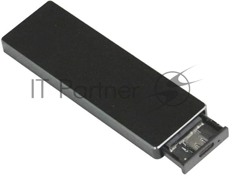 Внешний корпус SSD AgeStar 31UBVS6C NVMe/SATA алюминий черный M2 2280 м