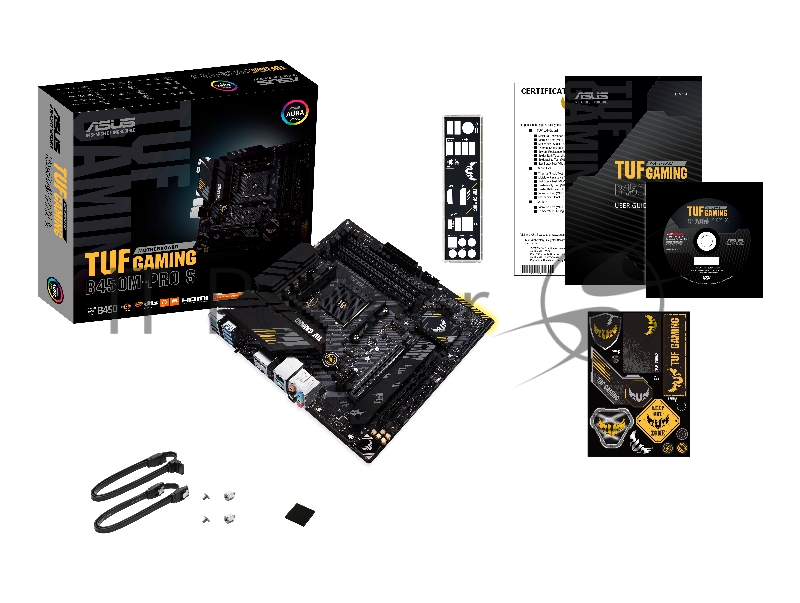 Материнская плата ASUS TUF GAMING B450M-PRO S /AM4,B450,DUAL M.2,HDMI,AURA,MB