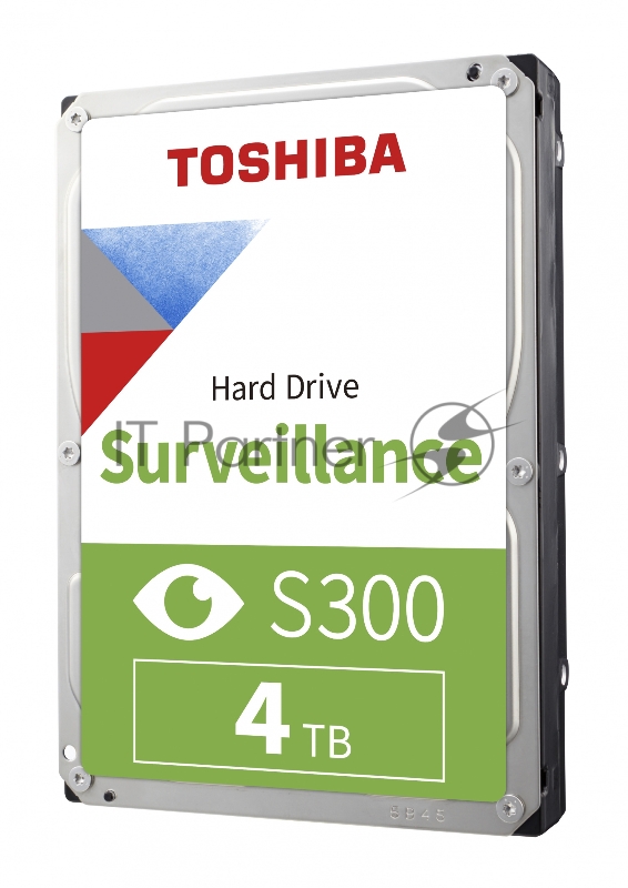 Жесткий диск HDD Toshiba SATA3 4Tb Surveillance S300 (SMR) 5400 256Mb (analog HDWT740UZSVA)