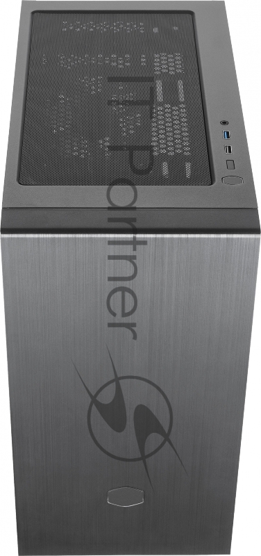 Корпус без блока питания Cooler Master MasterBox MB400L, 2xUSB3.0, 1x120 Fan, w/o PSU, Black, mATX