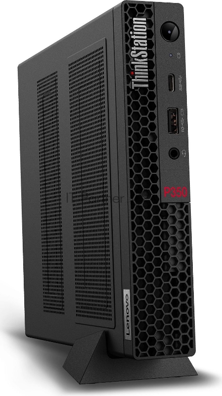 Компьютер Lenovo TS P350 tiny, i9-11900T, 1 x 16GB DDR4 3200 SoDIMM, 512GB_SSD_M.2_PCIE_Gen_4, T600 4GB GDDR6 4x miniDP, 170W, W10_P64-RUS