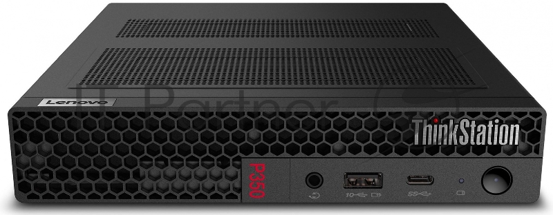 Компьютер Lenovo TS P350 tiny, i9-11900T, 1 x 16GB DDR4 3200 SoDIMM, 512GB_SSD_M.2_PCIE_Gen_4, T600 4GB GDDR6 4x miniDP, 170W, W10_P64-RUS
